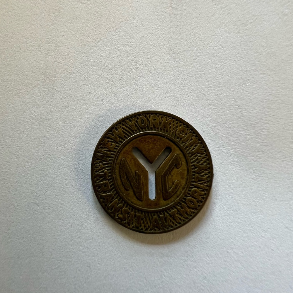 Vintage Style Mta Token